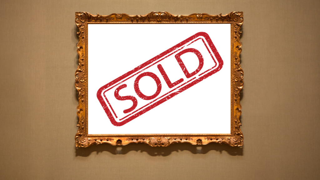 come vendere le tue opere d'arte