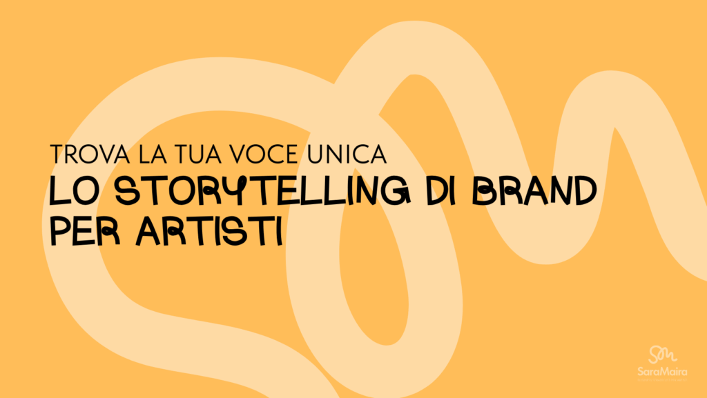 storytelling di brand per artisti