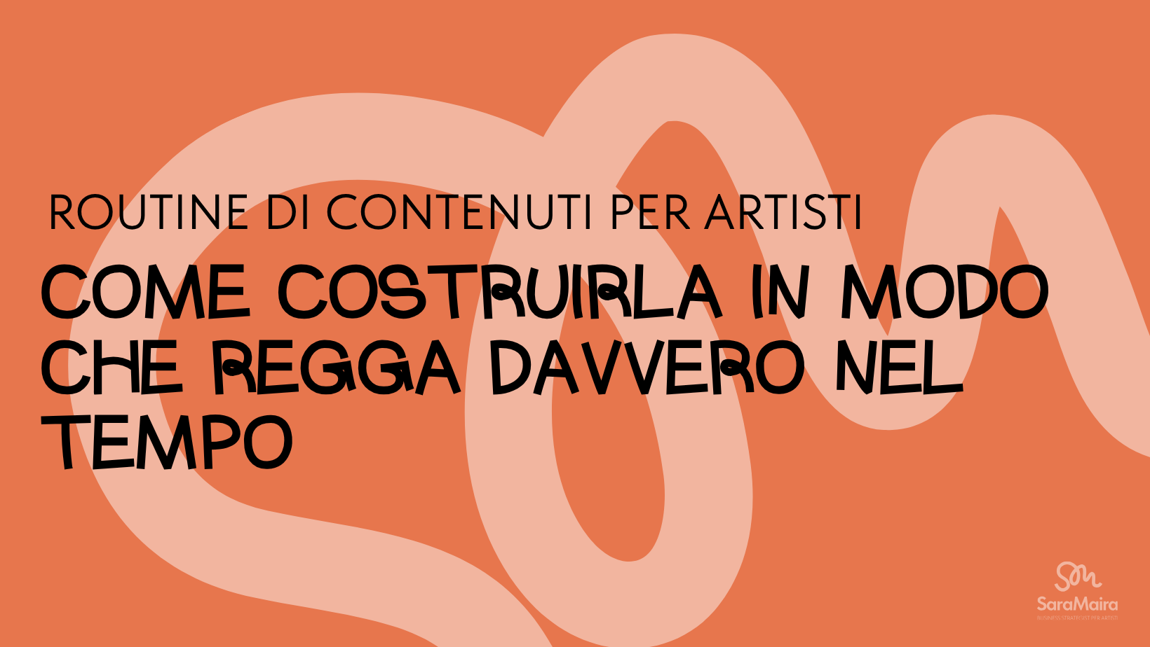 routine di contenuti per artisti come costruirla in modo che regga davvero nel tempo